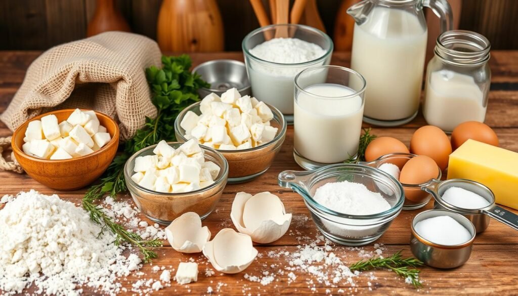 Cottage Cheese Bread Ingredients