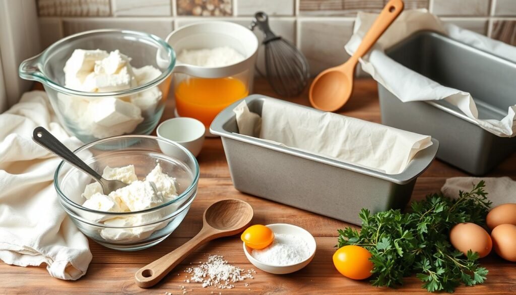 cottage cheese bread baking tools