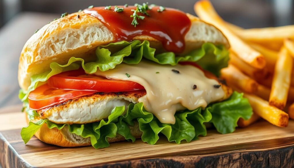 grilled chicken sandwich