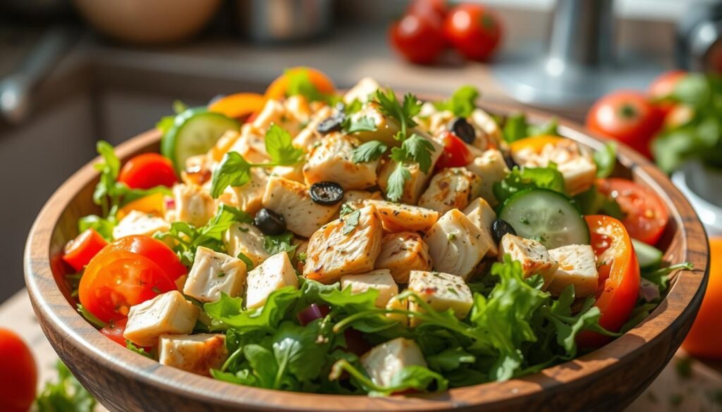 healthy chicken salad