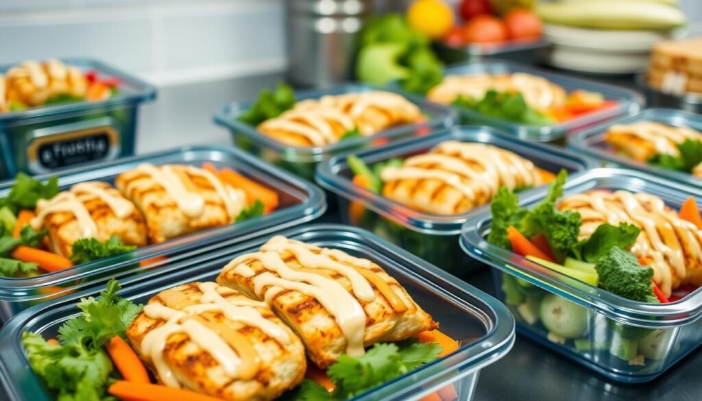 meal prep lunches