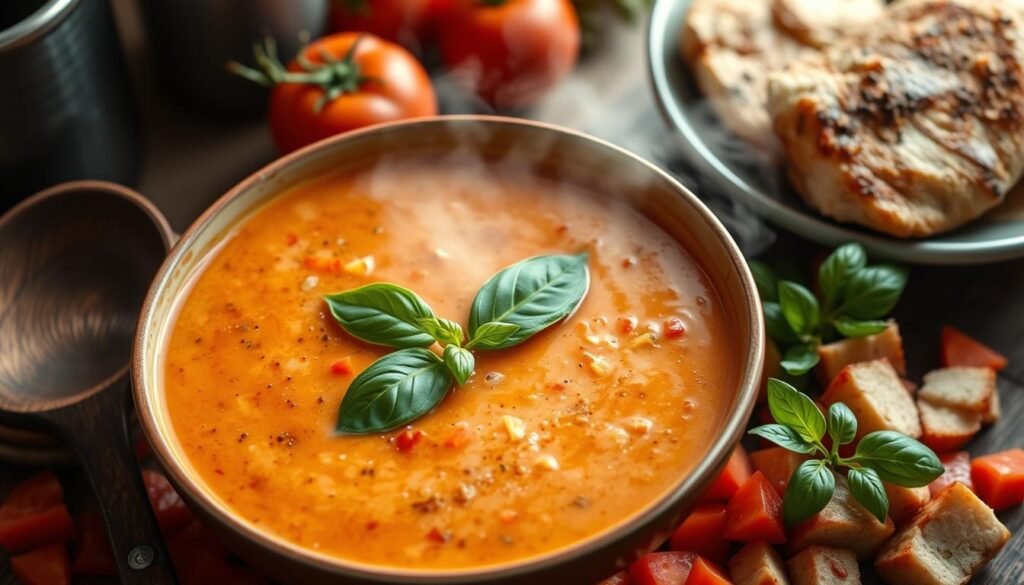 smoky chicken tomato bisque recipe